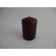 thumbnail image 1 of Brown Pillar Candles 3" X 4" (2 Pack) Vot-316, 1 of 1