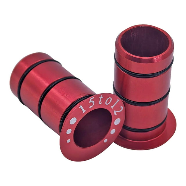 Adaptadores de conversión de buje de bicicleta Colamx accesorios para ciclismo al aire libre bicicleta de montaña Rojo