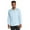Long Sleeve L.blue, variant on Essentials Men's Guayabera Button Down Shirt (White, X-Large)