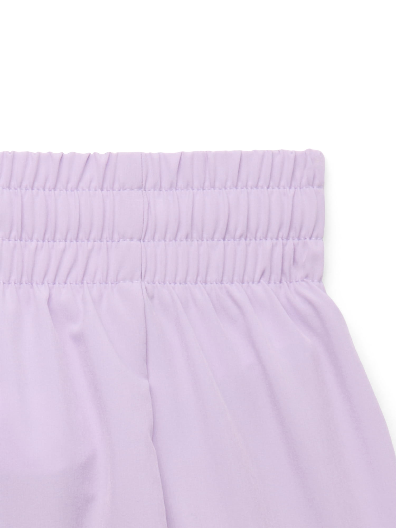 Athletic Works Girls Athletic Run Shorts, Sizes 4-18 & Plus