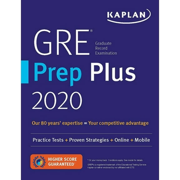 Pre-Owned GRE Prep Plus 2020: 6 Practice Tests   Proven Strategies   Online   Video   Mobile (Paperback) 1506248926 9781506248929