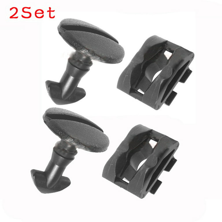 For LAND ROVER DISCOVERY 3 4 REAR BUMPER TOW COVER CLIPS TOWING