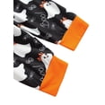 thumbnail image 6 of Newborn Baby Girls My 1 st Halloween Outfits Boo Long Sleeve Romper Tops Long Pants with Headband, 6 of 6