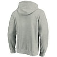 thumbnail image 3 of Men's Gray Columbus Blue Jackets Primary Logo Pullover Hoodie, 3 of 3