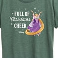 thumbnail image 3 of Disney - Full Of Christmas Cheer Rapunzel - Women's Short Sleeve Graphic T-Shirt, 3 of 5