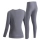 thumbnail image 3 of Gibobby Ropa interior sexy Traje a de frío engrosado de 4 colores sólidos calentados para ropa interior térmica de calefacción inteligente para mujeres（Gris， XL), 3 of 5