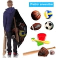 thumbnail image 3 of Extra Large Ball Net Multi-Purpose Sports Bag for 10-15 Balls with Drawstring and Shoulder Strap, 3 of 5