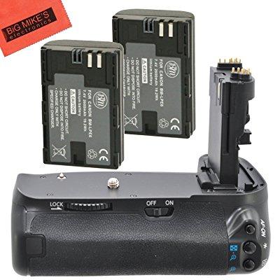 BG-E14 Batería Grip 80D Adaptador LP-E6 para Canon EOS 70D