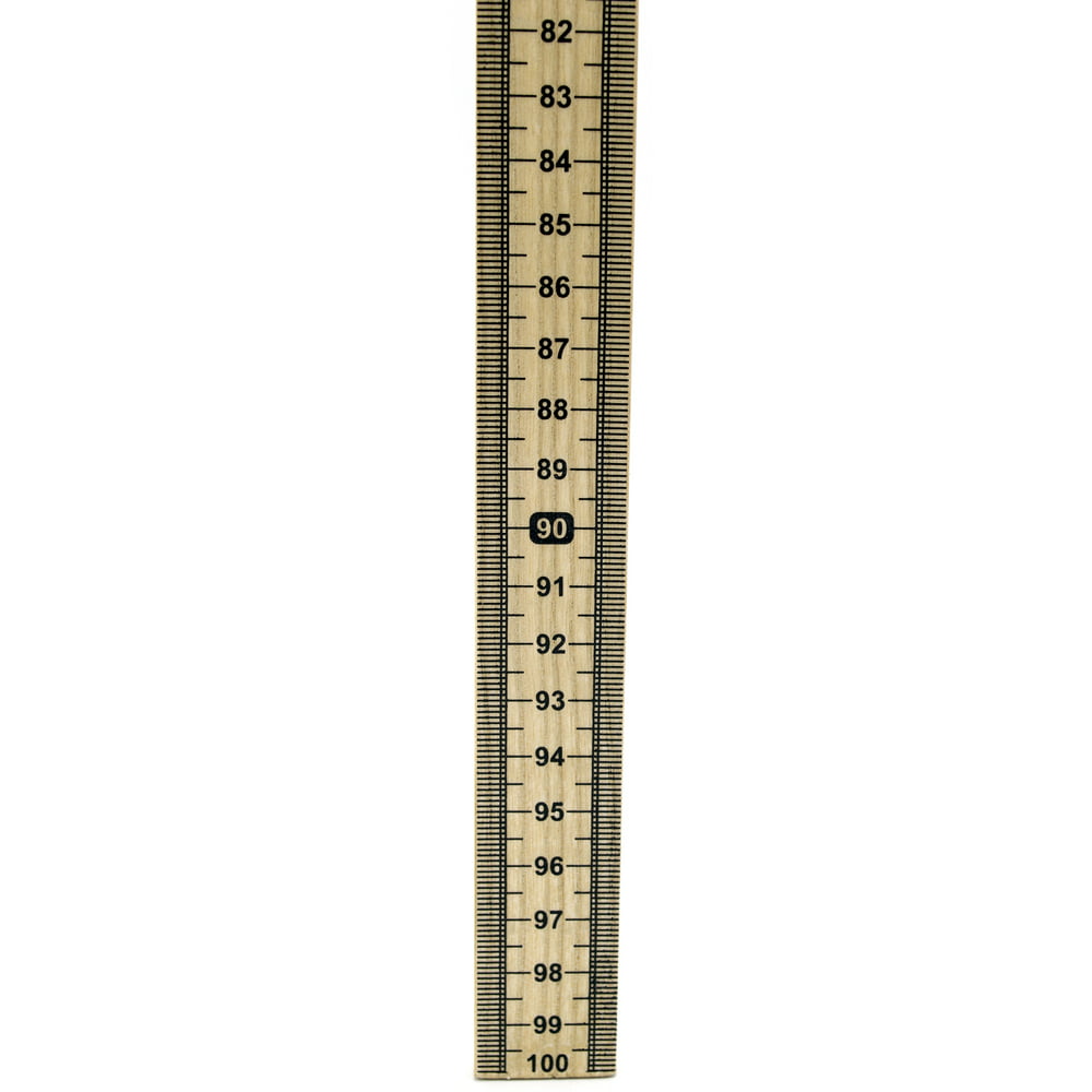 Meter Stick Single Sided Hardwood Metric Meter Stick With Vertical