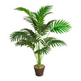 thumbnail image 1 of Toystoory Plantas artificiales respetuosas con el medio ambiente para una elegante palmera artificial de apariencia realista para jardín Deco Decoración 0.8m18 hojas, 1 of 6