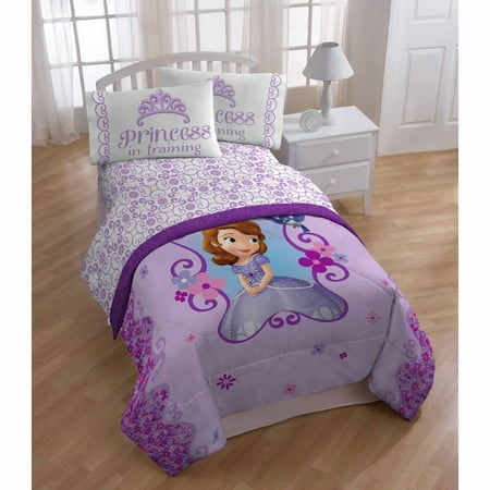 UPC 032281299071 product image for Sofia the First Scroll 3 Piece Sheet Set by Disney | upcitemdb.com