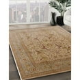 thumbnail image 3 of Ahgly Company Machine Washable Indoor Rectangle Industrial Modern Light Brown Area Rugs, 5' x 8', 3 of 7