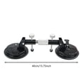 thumbnail image 3 of Suction Cup Heavy Duty Aluminum Vacuum Glass Puller Adjustable Vacuum Suction Cup Floor Gap Fixer Tool for Laminate Floor Gap Repair Installation Tools for Granite Stone Marble, 3 of 7