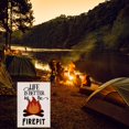 thumbnail image 4 of Life is Better by the Firepit Garden Flag Vertical Double Sided, Camper Yard Outdoor Decoration 12.5 x 18 Inch, 4 of 6