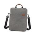 thumbnail image 2 of kusrkot Tablet Single Shoulder Bag Carrying Case Protective Smoothly Zipper Oxford Cloth L Gray, 2 of 9