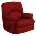 thumbnail image 2 of Flash Furniture Contemporary Montana Microfiber Suede Rocker Recliner, Multiple Colors, 2 of 6