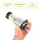 thumbnail image 5 of 2X H7 LED Headlight Bulb Kit High Low Beam 100W 30000LM Super Bright 6000K White, 5 of 5