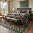 thumbnail image 3 of KUETH 9x12 Zebra Area Rugs Machine Washable Rugs for Living Room, Non Slip Flat Pile Rug with Rubber Backing, Modern Rug for Entryway Bedroom Dining Room Home Office, 3 of 8