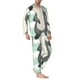 thumbnail image 2 of Balery Cute Raccoon Pijama para Hombre de Dos Piezas con Manga Larga, Conjunto de Dormir y Descanso Suave con Bolsillos-X-Large, 2 of 7