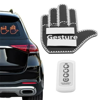  Car Accessories for Men, Fun Car Finger Light with