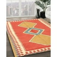 thumbnail image 2 of Ahgly Company Indoor Rectangle Contemporary Scarlet Red Oriental Area Rugs, 5' x 8', 2 of 6