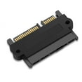 thumbnail image 2 of Adaptador SAS a SATA, SFF-8482 SAS de 22 pines a SATA macho de 7+15 pines, adaptador de disco duro HDD en ángulo de 90 grados, 2 of 6
