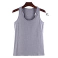 thumbnail image 3 of Minnieouse Chaleco de algodón para mujer, ropa recortada de moda de punto, camiseta transpirable fresca, camisas de fondo exterior de primavera, Prendas para la parte del cuerpo Gris SG Minnieouse AP010463-28B, 3 of 6
