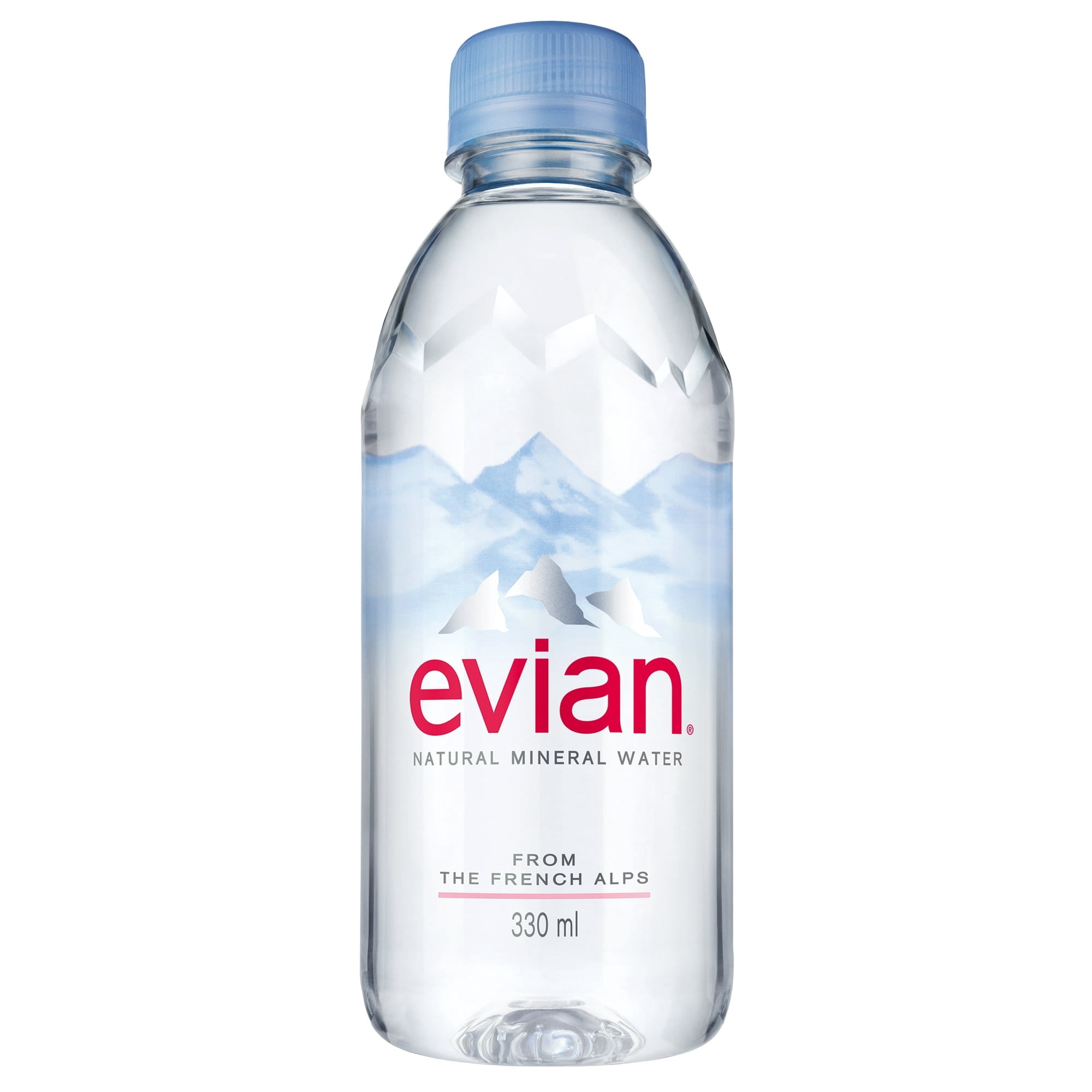 Evian Natural Spring Water, 11.2 oz Bottles, 24 Pack – Pure Natural Spring Water