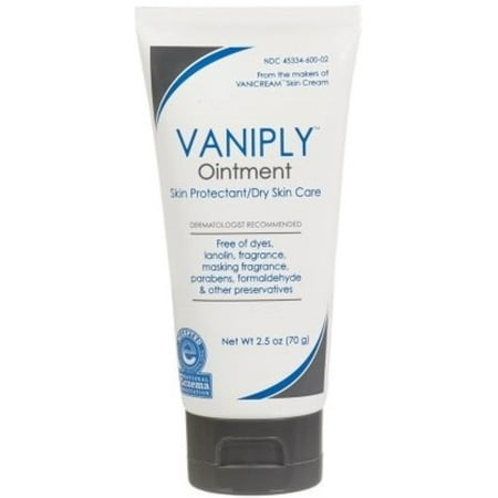 Vaniply Ointment for Dry Skin Care/Skin Protectant, 2.5 Oz