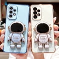 thumbnail image 2 of Funda de astronauta de lujo para Samsung Galaxy, carcasa con soporte, A13, A53, A12, A52, 5G, S20 FE, S22, S21, S23 Ultra, S22 Plus, A23, A33, A52S, 4G qiuyongming unisex, 2 of 2