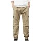 thumbnail image 1 of Pantalones largos de moda para hombre, casuales, de color sólido, con bolsillos y cremallera, cintura elástica, de poliéster., 1 of 4