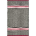 thumbnail image 5 of SAFAVIEH Montauk Varina Geometric Striped Cotton Area Rug, Light Pink/Multi, 8' x 10', 5 of 8