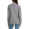 thumbnail image 2 of Alex Mill womens  Boy Linen-Blend Blazer, s, Black, 2 of 3