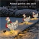 thumbnail image 2 of Decoración del patio Luz-up Ornamento de animales Jardín de Navidad Estatua Estatua Linterna Césped Patio Atmosphere Prop Craft Gift L Vogacara HA009607-03B, 2 of 6