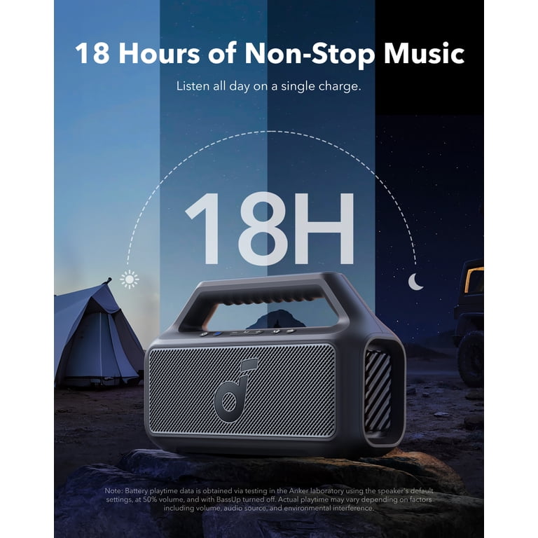 Soundcore Boom 2 SE Outdoor Speaker, 30W, BassUp Technology, 18H