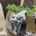 thumbnail image 4 of CNKOO Dragon Statues 4Pcs Small Baby Dragon Statue Dragon Garden Statues, 4 of 7