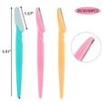 thumbnail image 2 of 20 pack Dermaplaning Razor For Women, Face Razors For Women, Facial Hair Remover for Women, Eyebrow Razor Trimmers For Women And Men, Portable Size, 2 of 7
