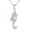 Style 3, variant on 925 Sterling Silver Ocean Animals Moonstone Necklace, Dolphin/Crab/Fish/Sea Horse Pendant Necklace for Women, Moonstone Jewelry Gift for Mother Wife Lover, Birthday Anniversary
