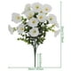 thumbnail image 2 of Flores de enredadera de simulación blanca artificiales, 2 of 5