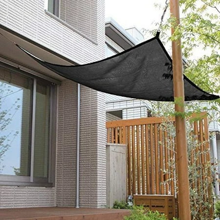 Shatex 90% Black 12x16ft New Design Hanging-up Sunblock shade panel for Window/RV Awning, Sun shelter,Patio Cover