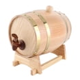thumbnail image 4 of Dispensador de Barril de Vino de de Roble Vintage de 3 Litros para Whisky, incluido Soporte de Sin Terminar, Caracteríssticas de Sabor de Maduració, 4 of 7