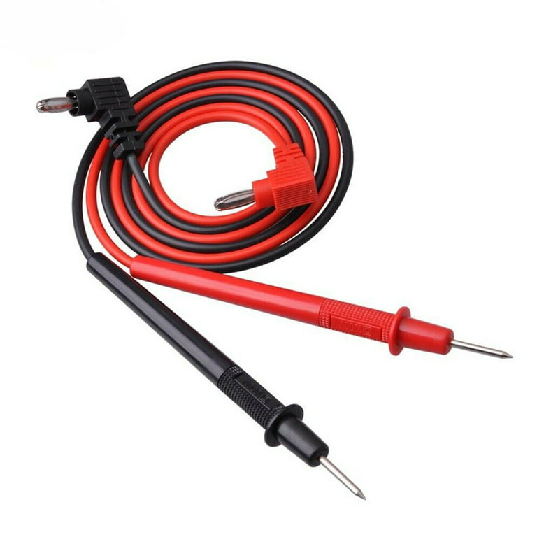 Tester Digital Multimeter Banana Plug Cable Test Hook Probe Cable Leads For  Multimeter Connector