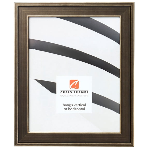 Craig Frames Metropolis, 20x30 inch Picture Frame, Antique Pewter