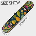 thumbnail image 3 of Yayeee Double Oven Mitt Kitchen Heat Resistant Baking 35" x7" Quilted Glove, Various Cartoon Fruit Pattern, 3 of 6