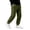 1#Army Green, variant on IAJDKMEK Men's Jogger Sweatpants Tapered Leg - Drawstring Elastic Waist Fleece Lined Solid Color Casual Lounge Pants for Men Gym,Army Green L