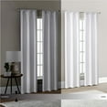 thumbnail image 4 of Mainstays 4 of a Kind Blackout Curtain Panels, Set of 4, White, 28" W x 84" L, 4 of 8