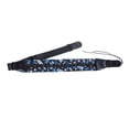 thumbnail image 4 of Guitar Strap for Bass Thickened Widened Shoulder Pads Decompression Belt Blue White Star Pattern, 4 of 14