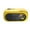 Yellow, variant on Nkmbld Full HD Portable Mini Projector, Household Portable Projector Supports 1080P Synchronize Smartphone Screen by WiFi/USB Cable for Home Entertainment