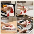thumbnail image 6 of 2 Pcs Funny Kitchen Towels,Red Christmas Tree Pattern Microfiber Dish Towels,Kitchen Tea Towels,Kitchen Towel Set (18" X 26"), 6 of 7