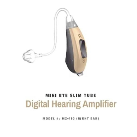 Digital Heairing Amplifier Mini BTE Slim Tube - Right: MZ-110